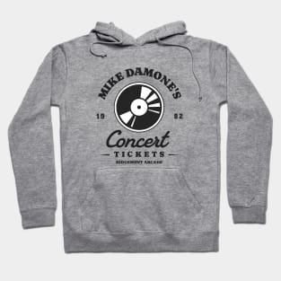 Mike Damone's Concert Tickets - Ridgemont Arcade 1982 Hoodie